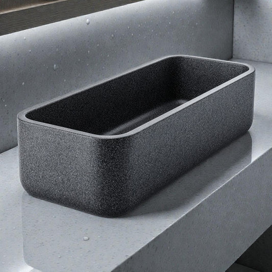 Charcoal-Guard Anti-Slip Bath Tray - Hygienic & Odor Resistant