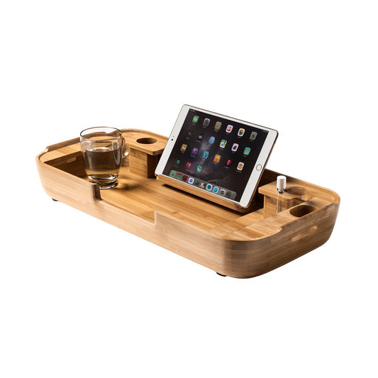 Zen-Stream Expandable Bamboo Caddy - Luxury Spa Tray